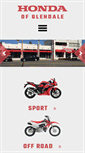 Mobile Screenshot of hondaofglendale.com